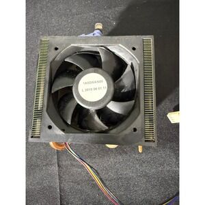AMD CPU Cooler Fan Heatsink 1A02WAN00 Copper Pipe Black Good Condition
